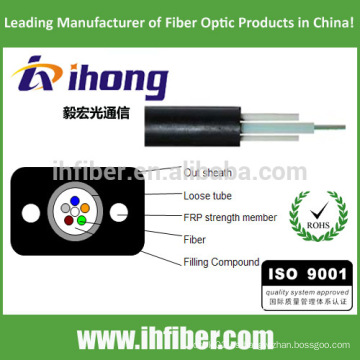FTTH Fibra óptica no metálica Central de tubo suelto de salida de cable
